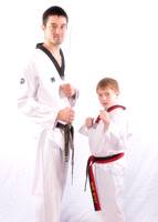 Iron Tae Kwon Do black belt class