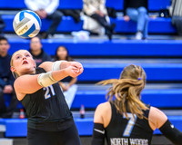 Chisholm-North Woods Quarterfinal Volleyball