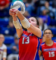 Chisholm-North Woods Quarterfinal Volleyball