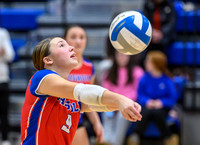 Chisholm-North Woods Quarterfinal Volleyball