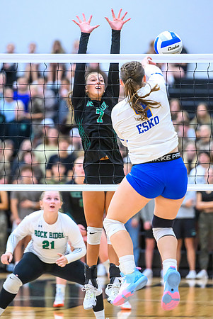 Rock Ridge-Esko Volleyball